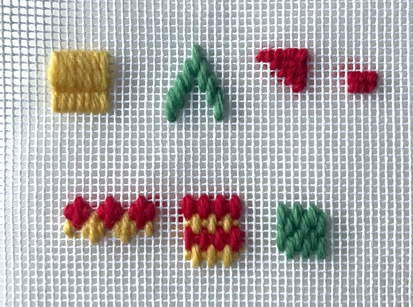 Bargello embroidery bundle. Sampler and pattern