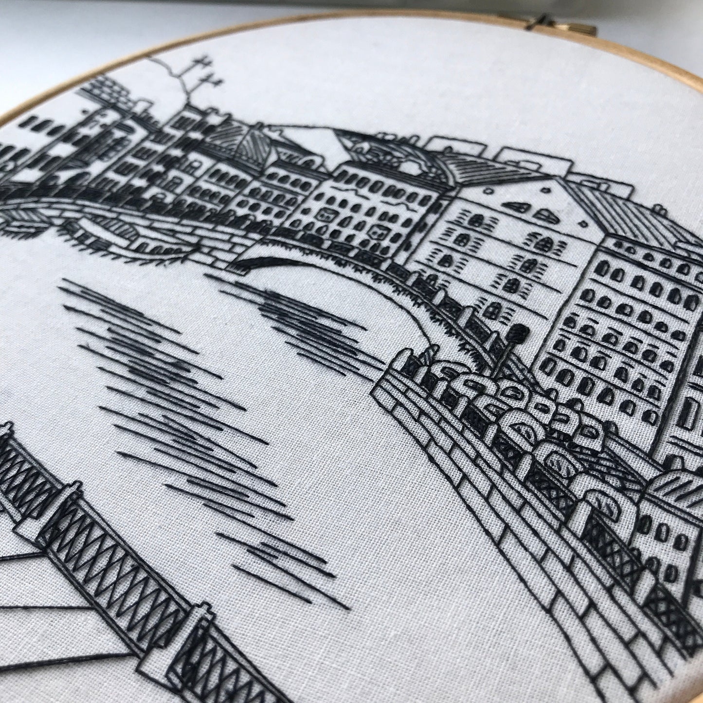 Saint Petersburg, Russia, Architecture - Hand Embroidery Pattern (PDF)
