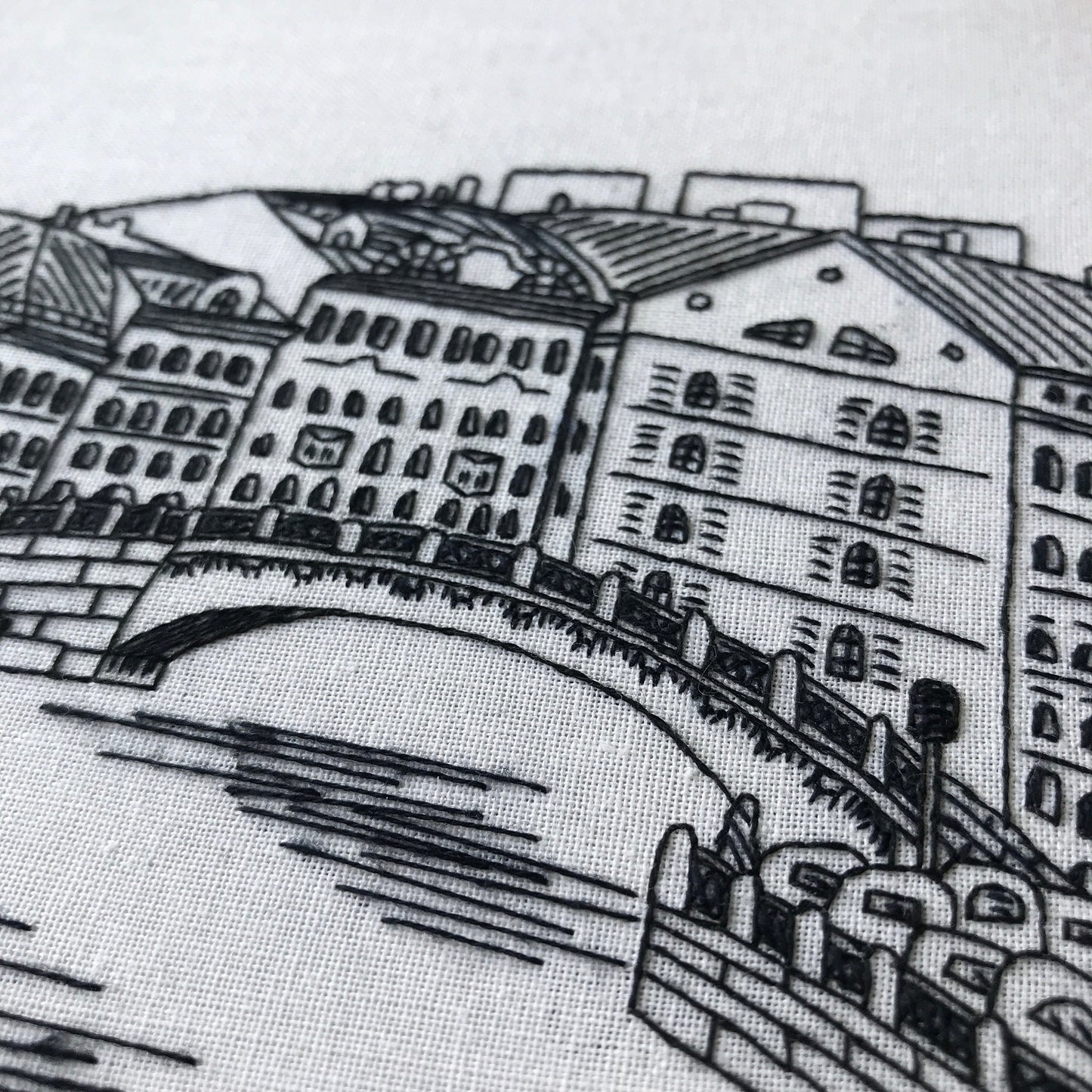 Saint Petersburg, Russia, Architecture - Hand Embroidery Pattern (PDF)