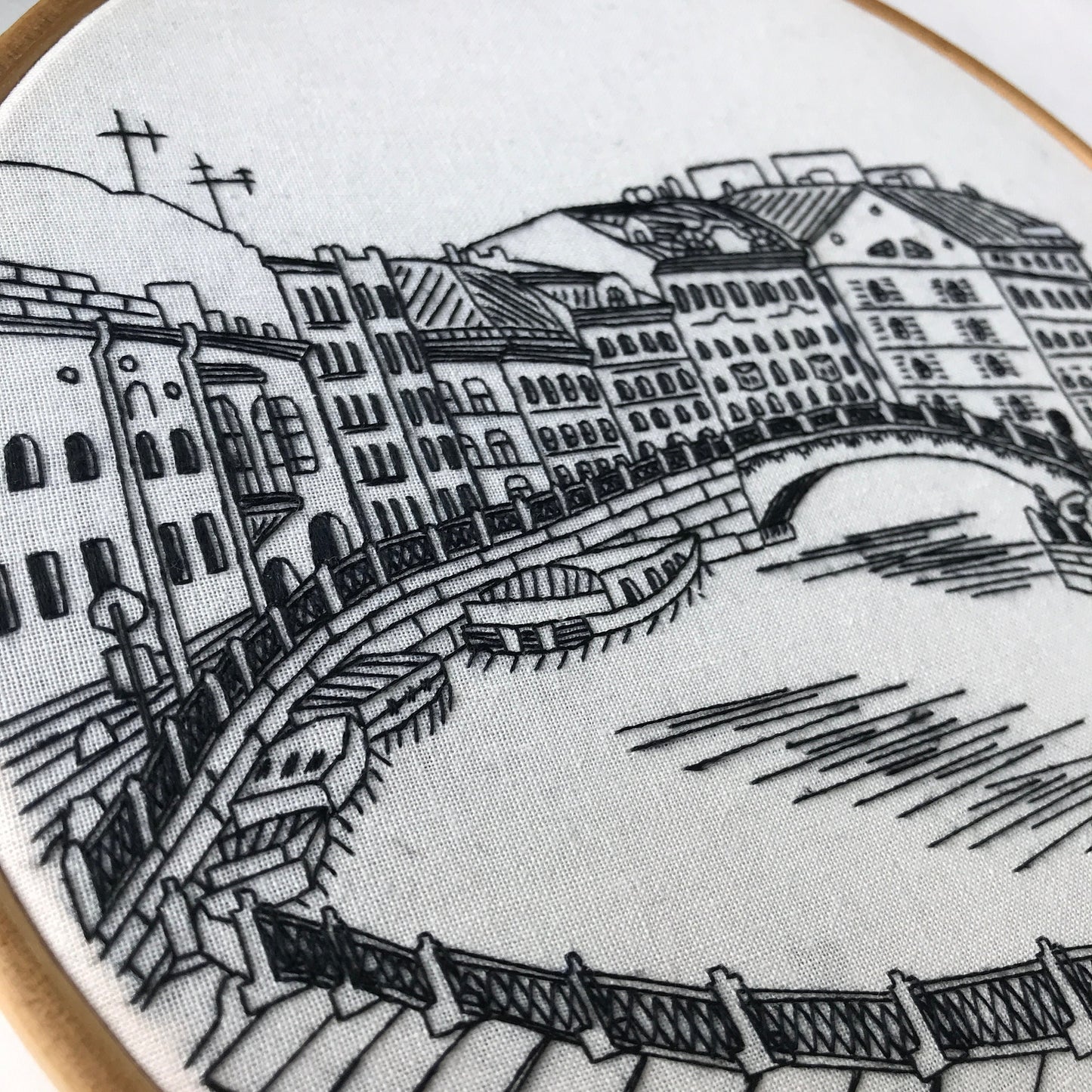 Saint Petersburg, Russia, Architecture - Hand Embroidery Pattern (PDF)