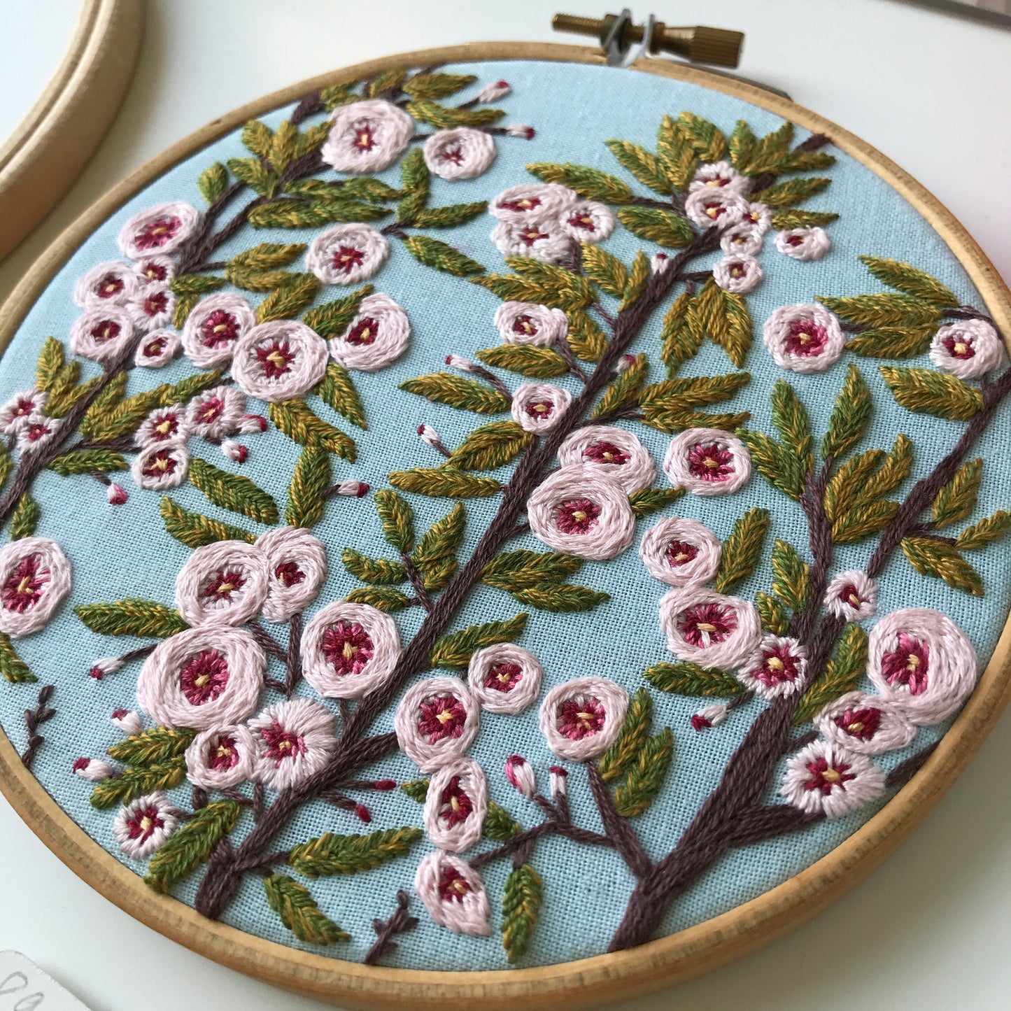 Flowers Embroidery - Hand Embroidery Pattern (PDF)