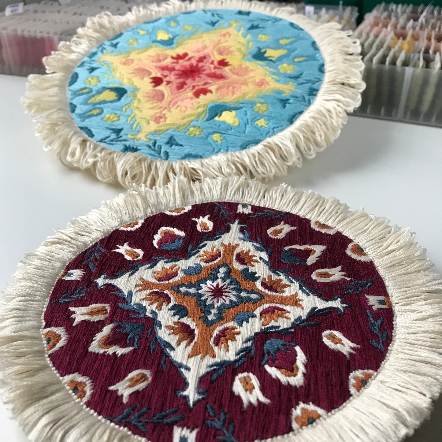 Rug, Carpet in two versions - Hand Embroidery Pattern (PDF)