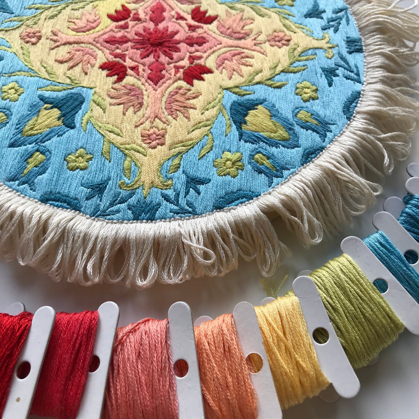 Rug, Carpet in two versions - Hand Embroidery Pattern (PDF)