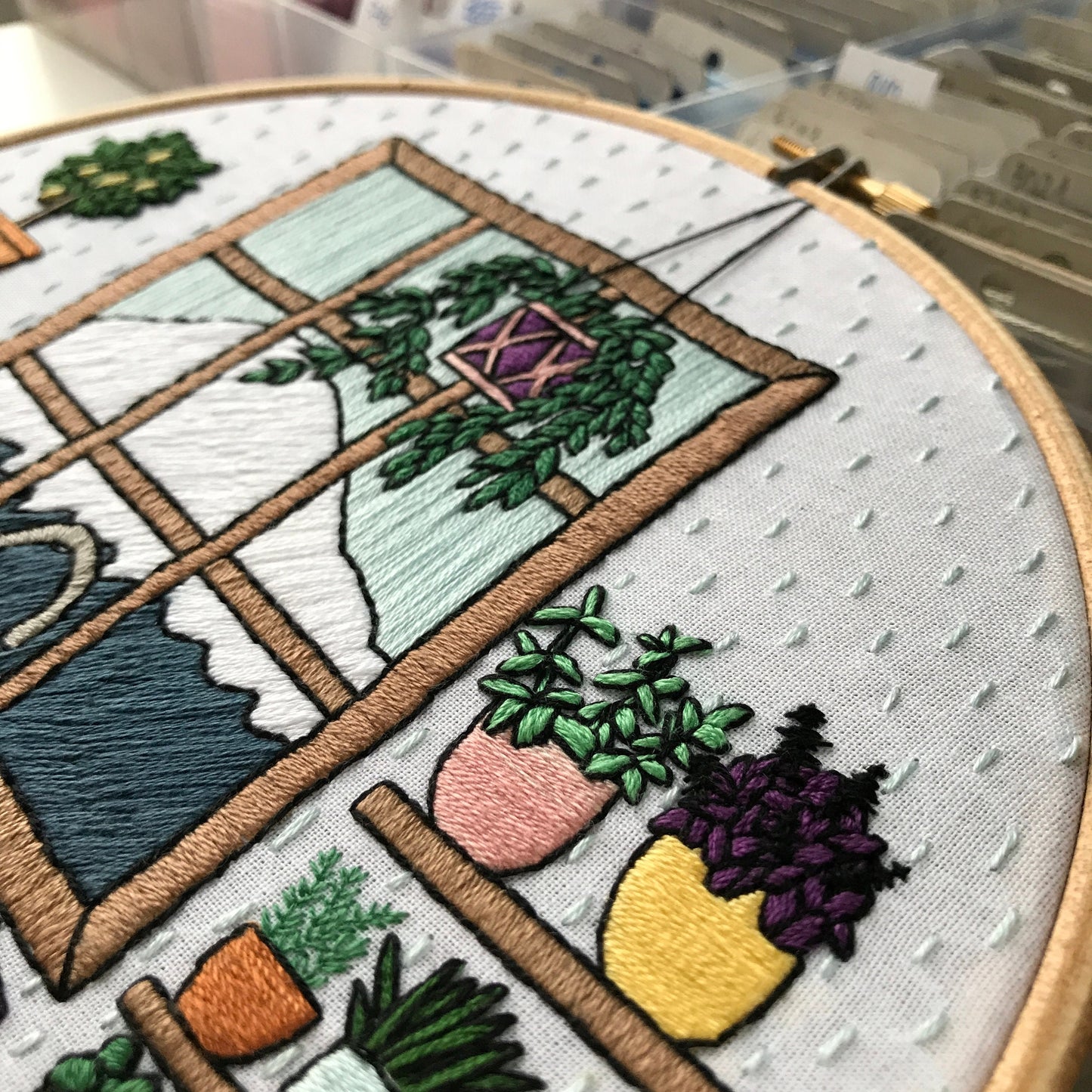 Kitchen Garden - Hand Embroidery Pattern (PDF)