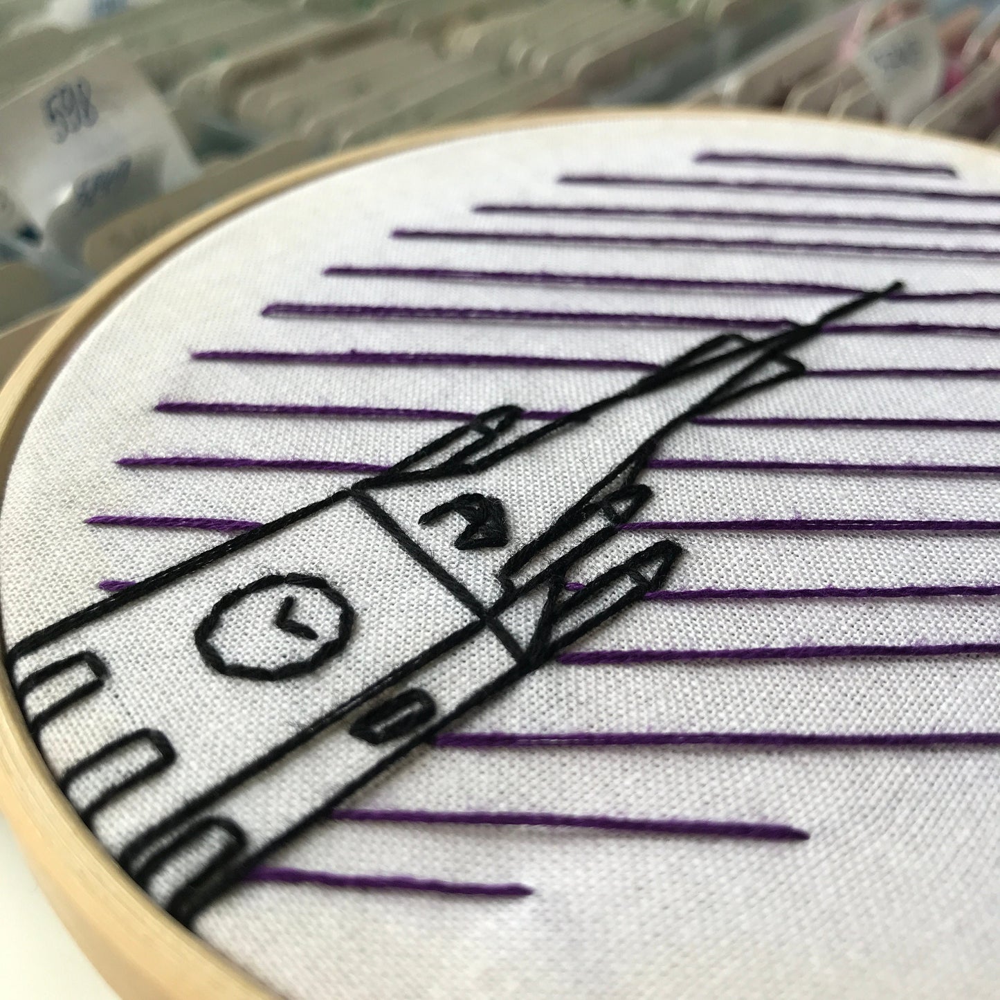 Cathedral, Architecture - Hand Embroidery Pattern (PDF)