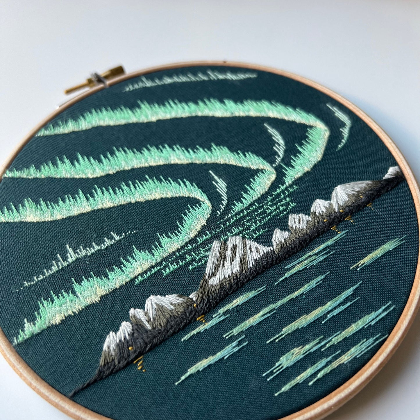Northern Lights - Hand Embroidery Pattern (PDF)