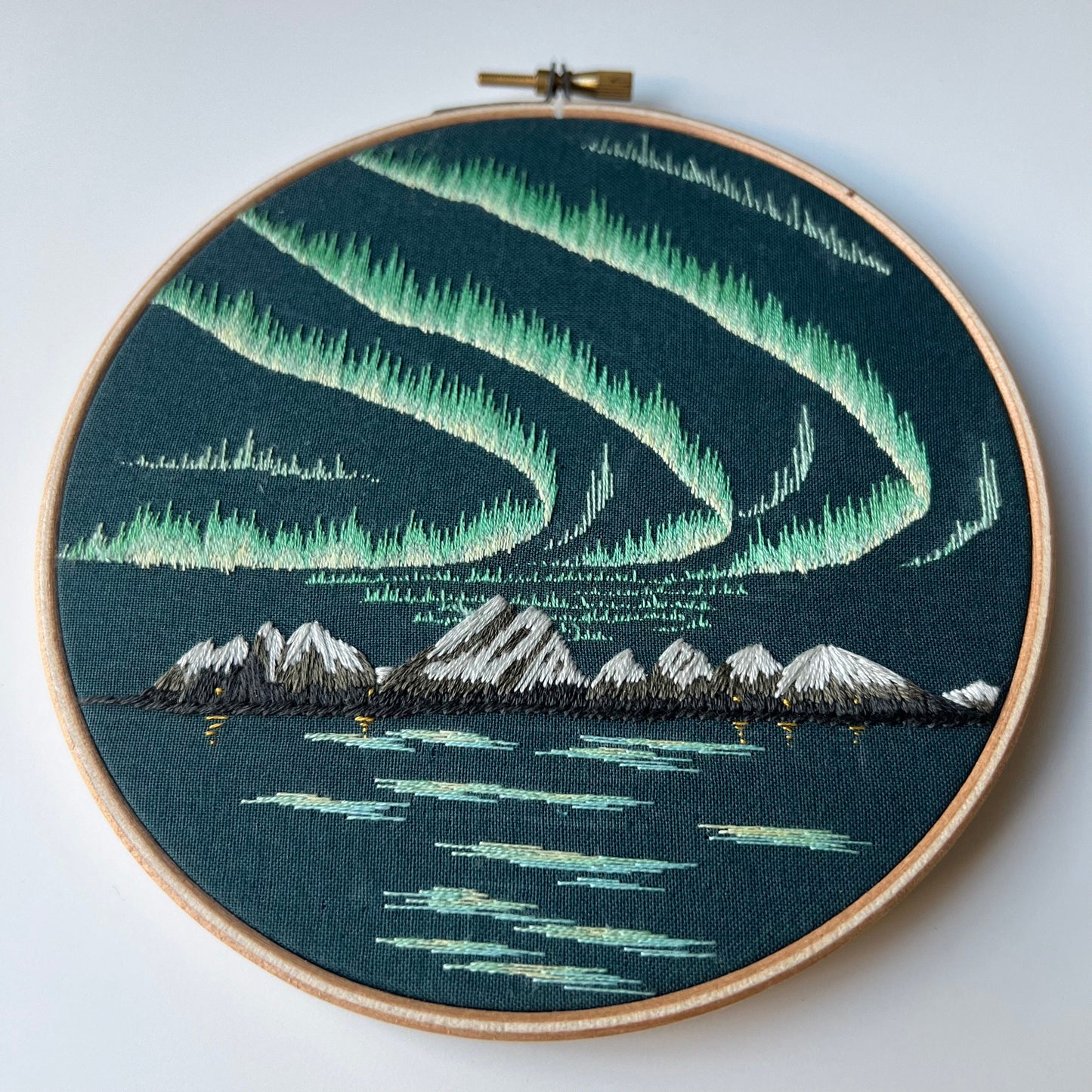 Northern Lights - Hand Embroidery Pattern (PDF)