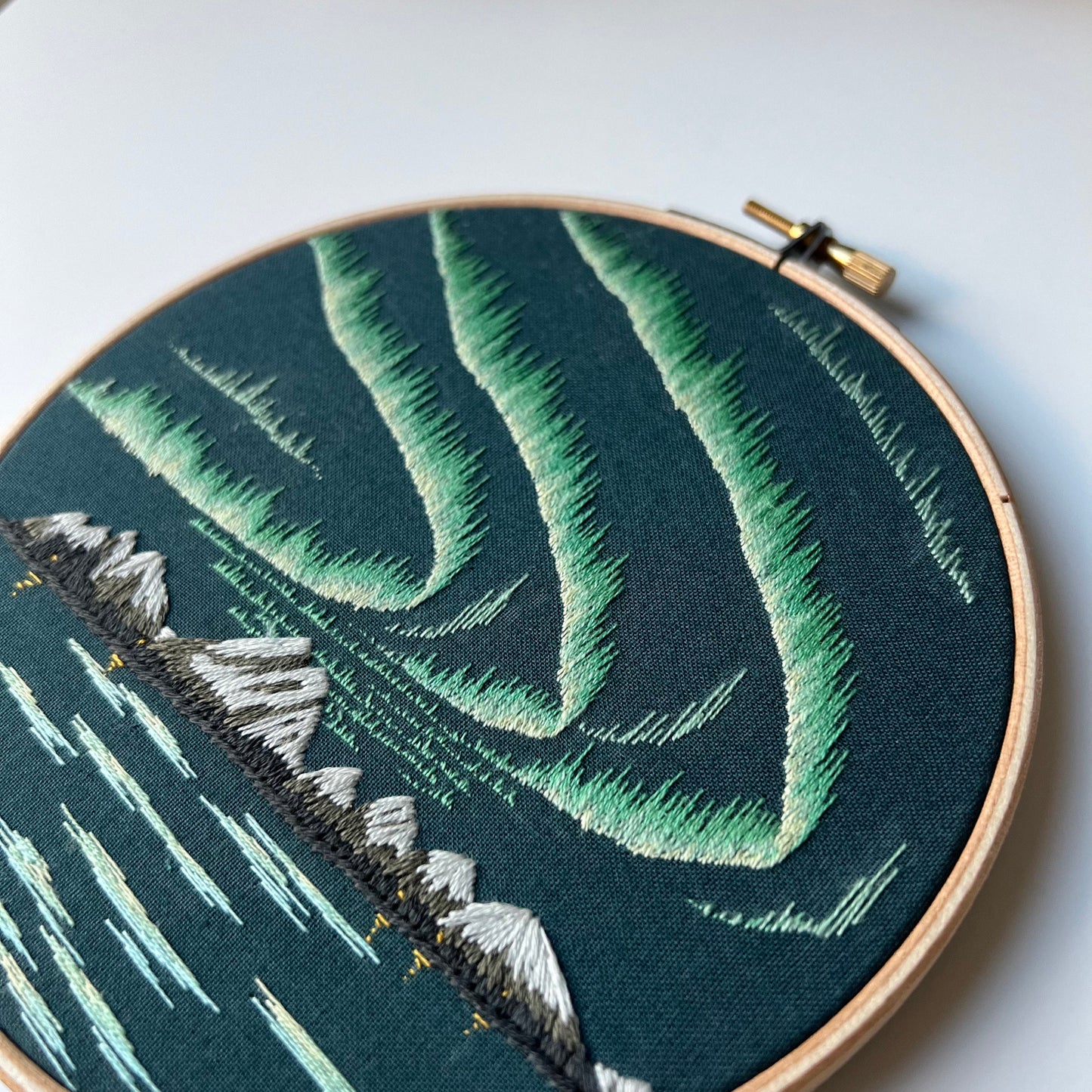 Northern Lights - Hand Embroidery Pattern (PDF)