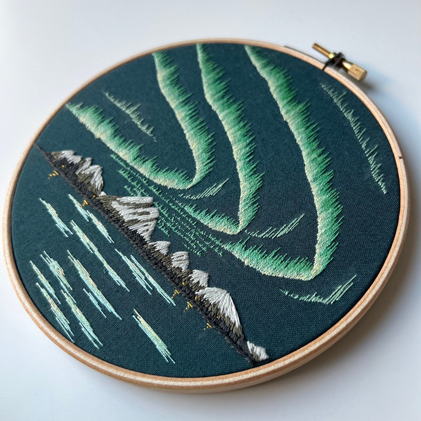 Northern Lights - Hand Embroidery Pattern (PDF)
