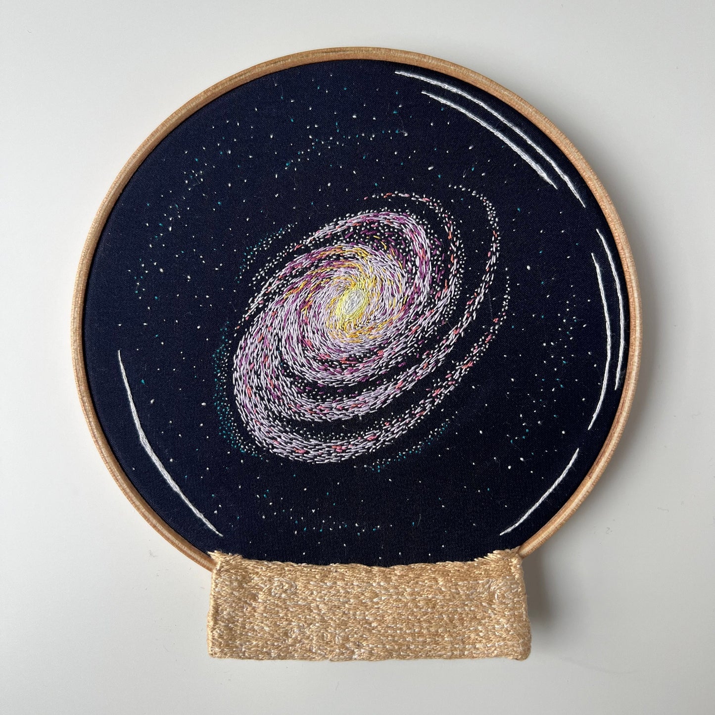 Milky Way in the snow globe - Hand Embroidery Pattern (PDF)