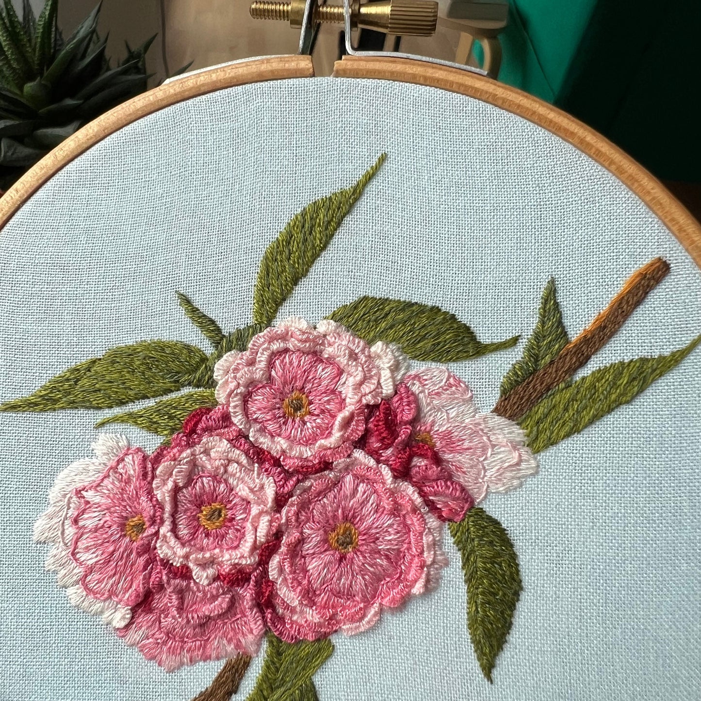 Cherry Blossoms - Hand Embroidery Pattern (PDF)