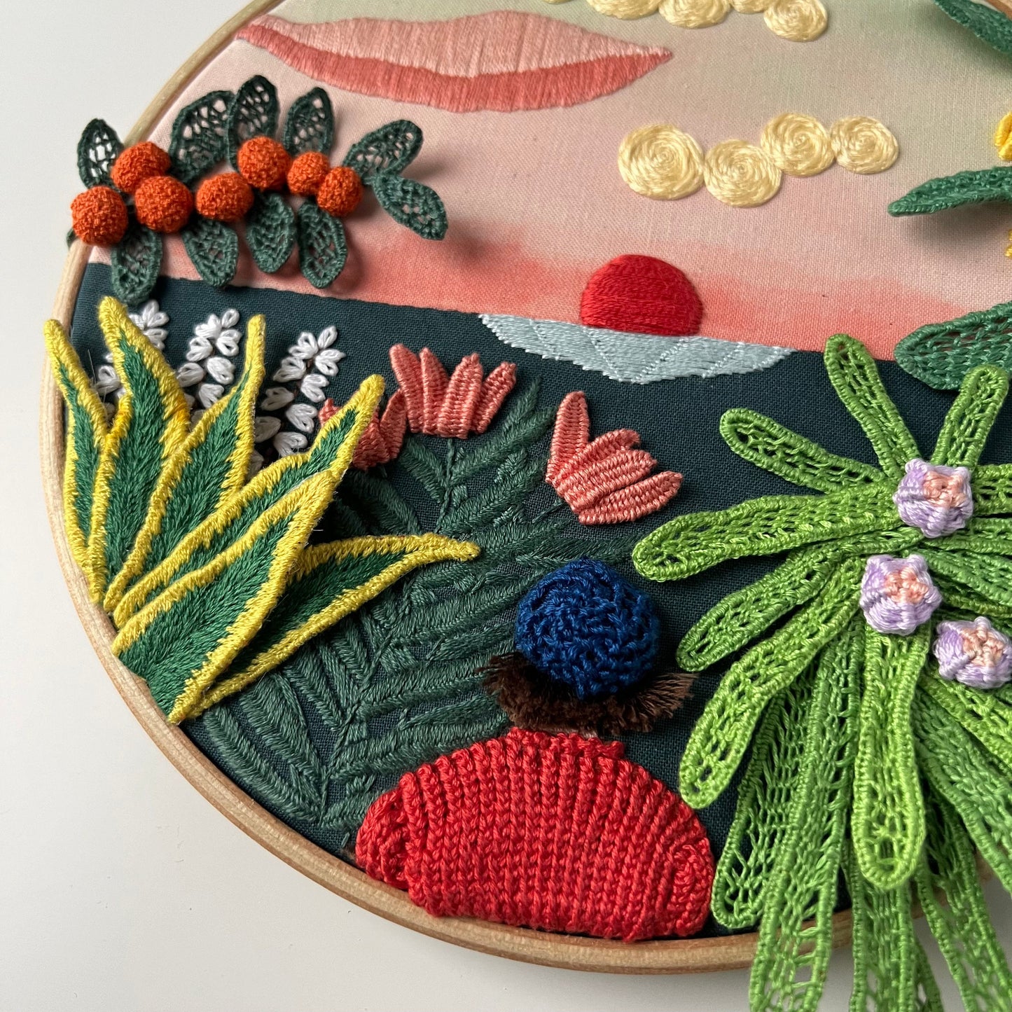 In the Jungle, 3D Elements - Hand Embroidery Pattern (PDF)