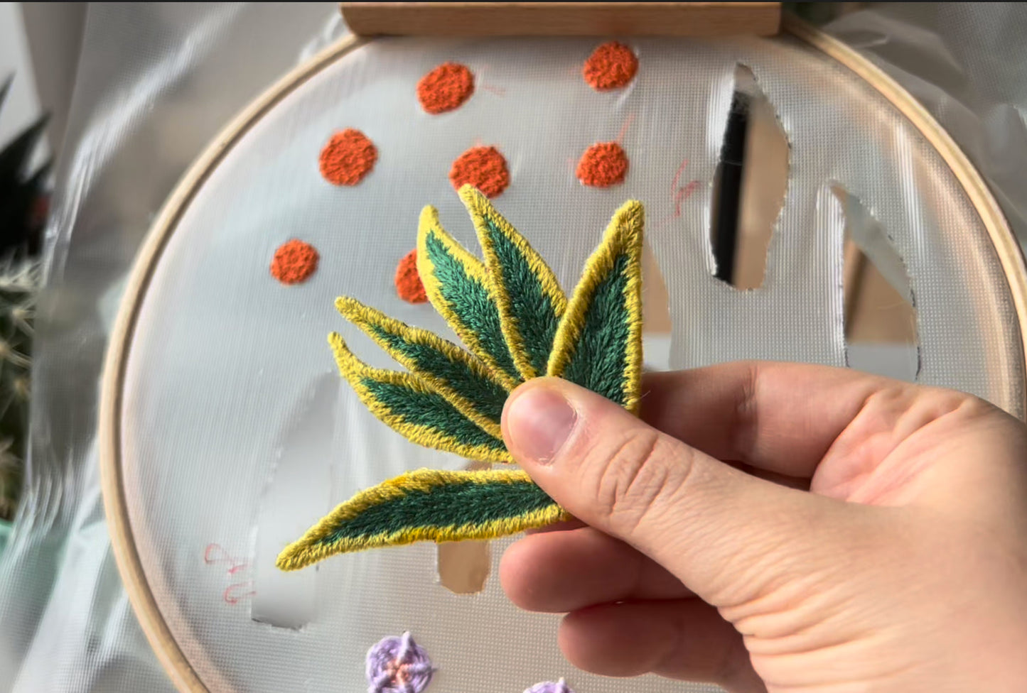 In the Jungle, 3D Elements - Hand Embroidery Pattern (PDF)