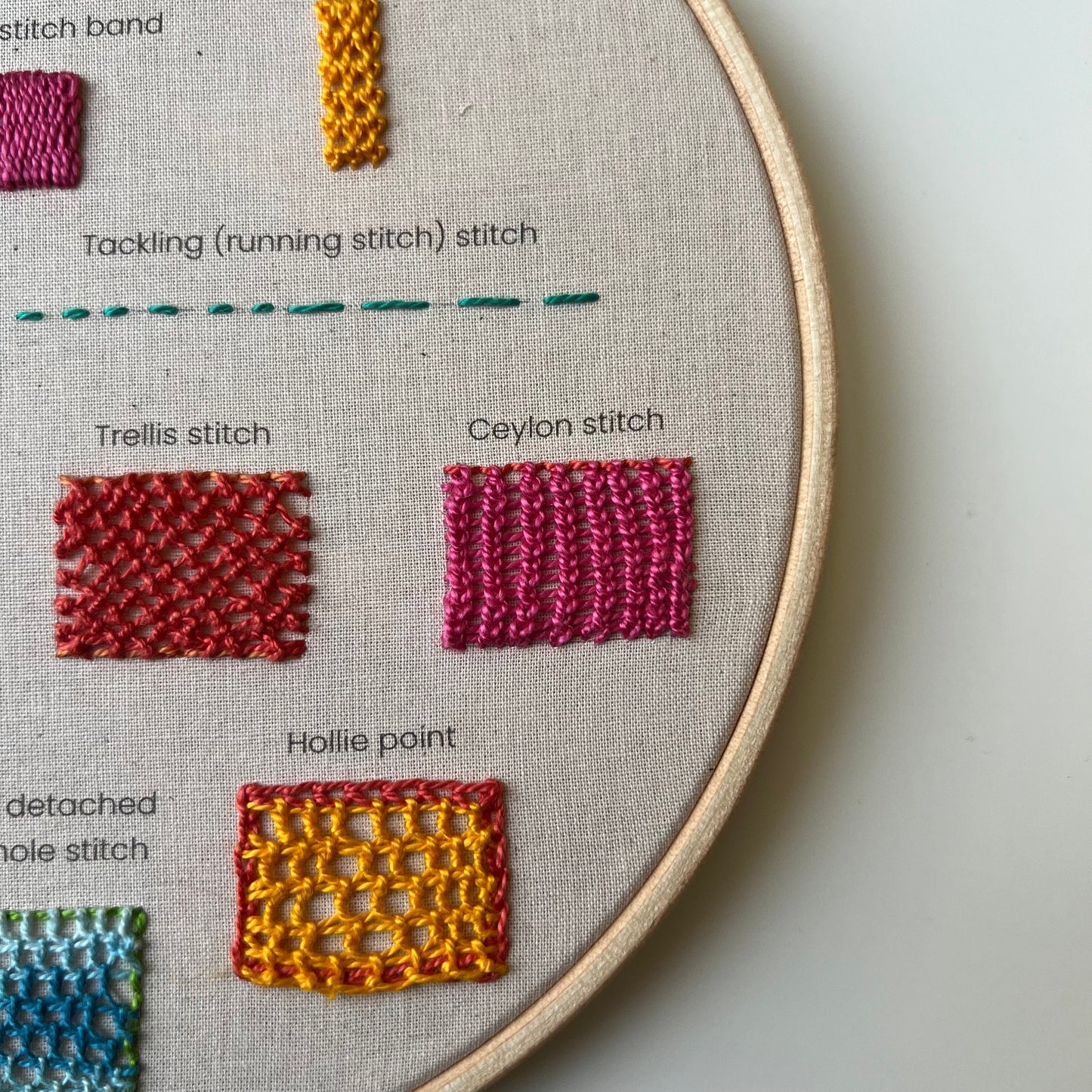 34 stitches: Stumpwork and Embroidery - Hand Embroidery Pattern (PDF)