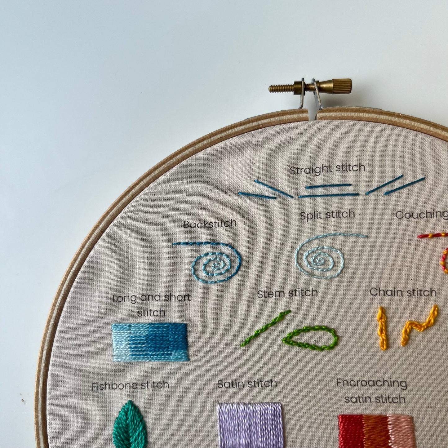 34 stitches: Stumpwork and Embroidery - Hand Embroidery Pattern (PDF)