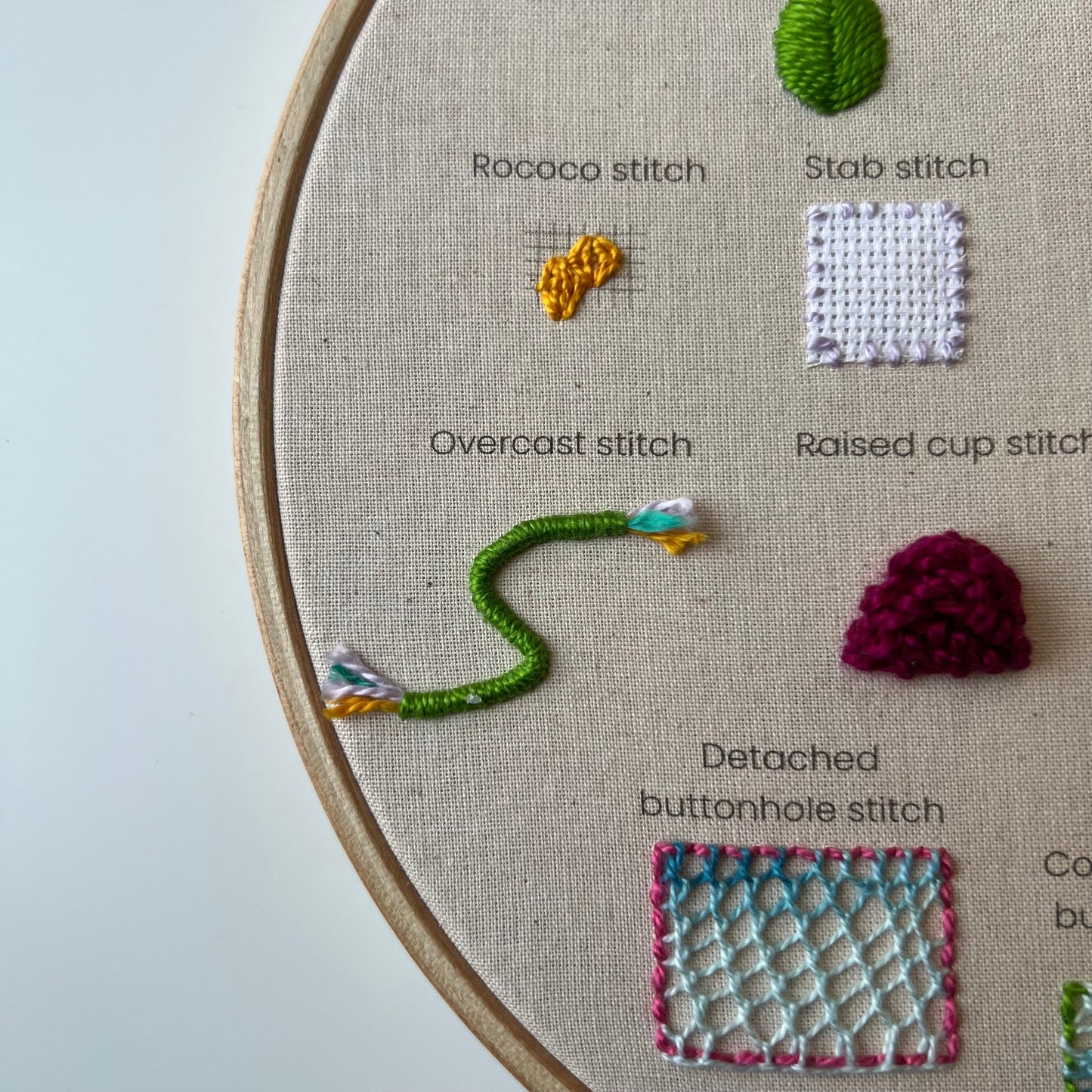 34 stitches: Stumpwork and Embroidery - Hand Embroidery Pattern (PDF)