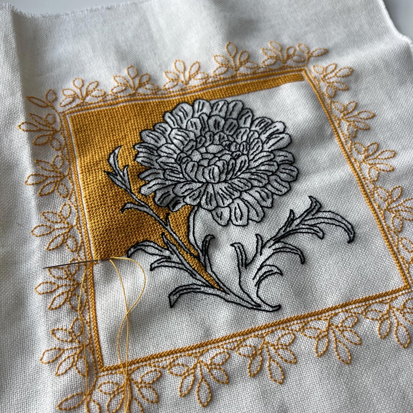 Assisi Flower - Hand Embroidery Pattern (PDF)