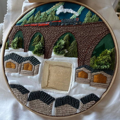 "All techniques" Hand embroidery pattern