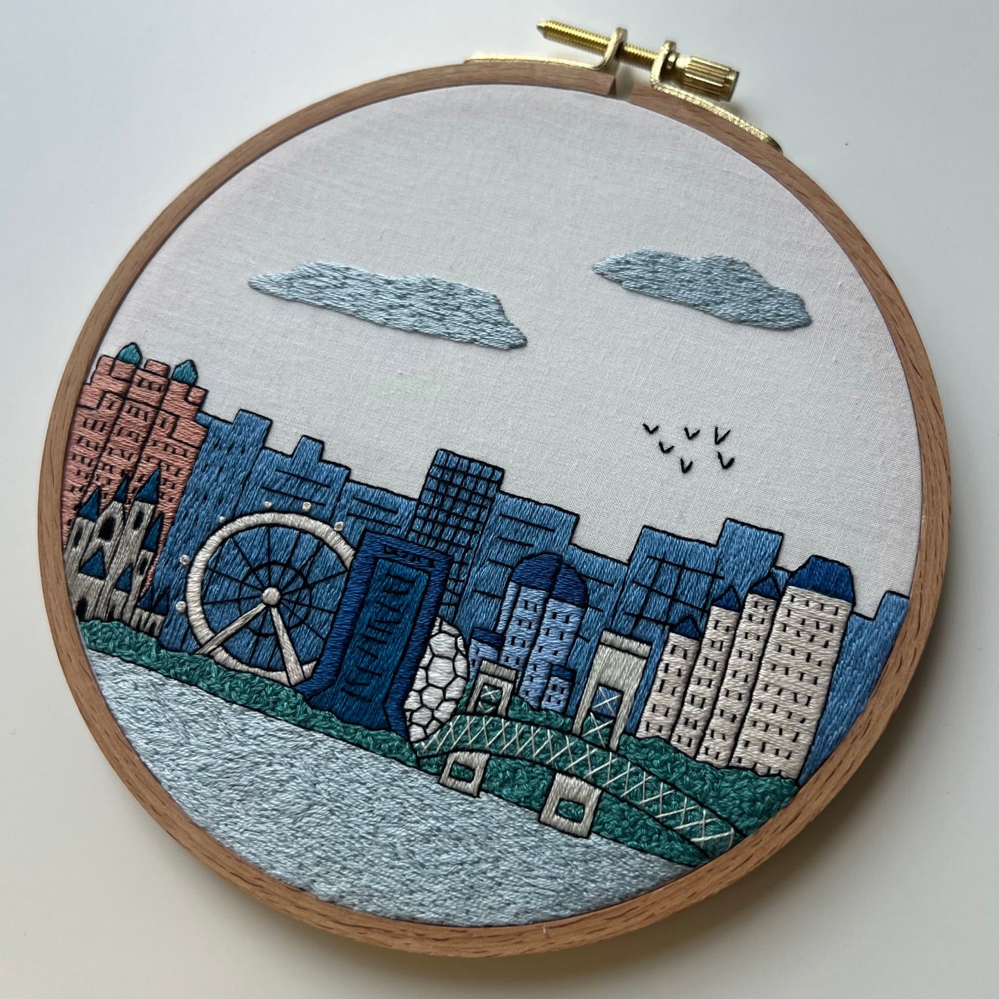 Orlando, FL, United States - Hand Embroidery Pattern (PDF)