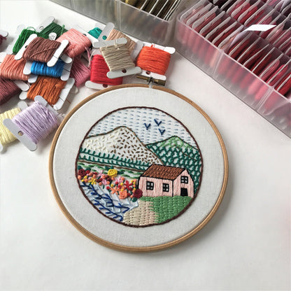 21 Stitch Sampler - Hand Embroidery Pattern (PDF)
