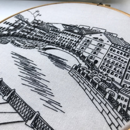 Saint Petersburg, Russia, Architecture - Hand Embroidery Pattern (PDF)