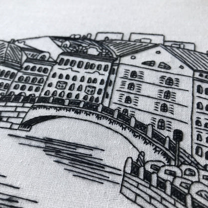 Saint Petersburg, Russia, Architecture - Hand Embroidery Pattern (PDF)