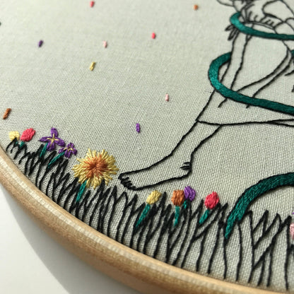 April Showers - Hand Embroidery Pattern (PDF)