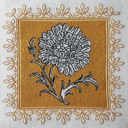 Assisi Flower  - Hand Embroidery Pattern (PDF)
