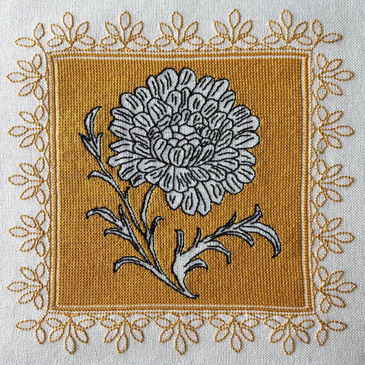 Assisi Flower  - Hand Embroidery Pattern (PDF)