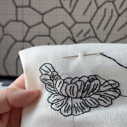 Assisi Flower  - Hand Embroidery Pattern (PDF)