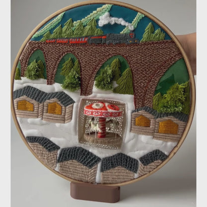 "All techniques" Hand embroidery pattern